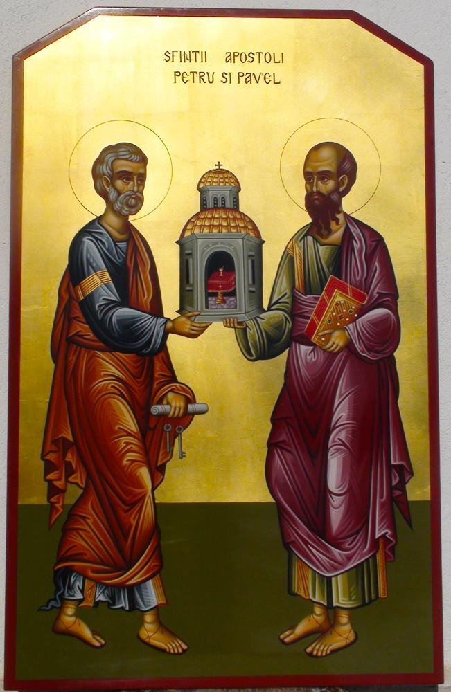 Icoană Sfinții Apostoli Petru și Pavel