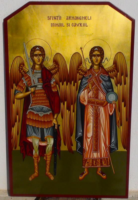 Icoană Sfinții Arhangheli
